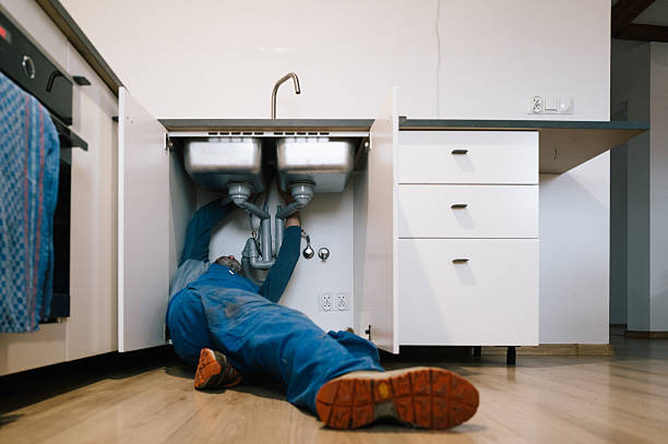 Professional Plumbing technician working in Wilmington, MA